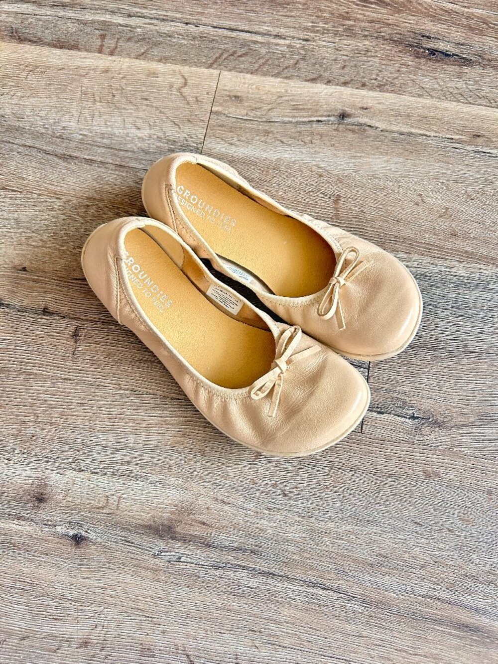 Groundies Barefoot Ruby Ballet Flat